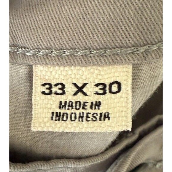 Flint and Tinder Gray Tapered Fit Straight Leg Pants Men’s Size 33 X 30 - Picture 8 of 10